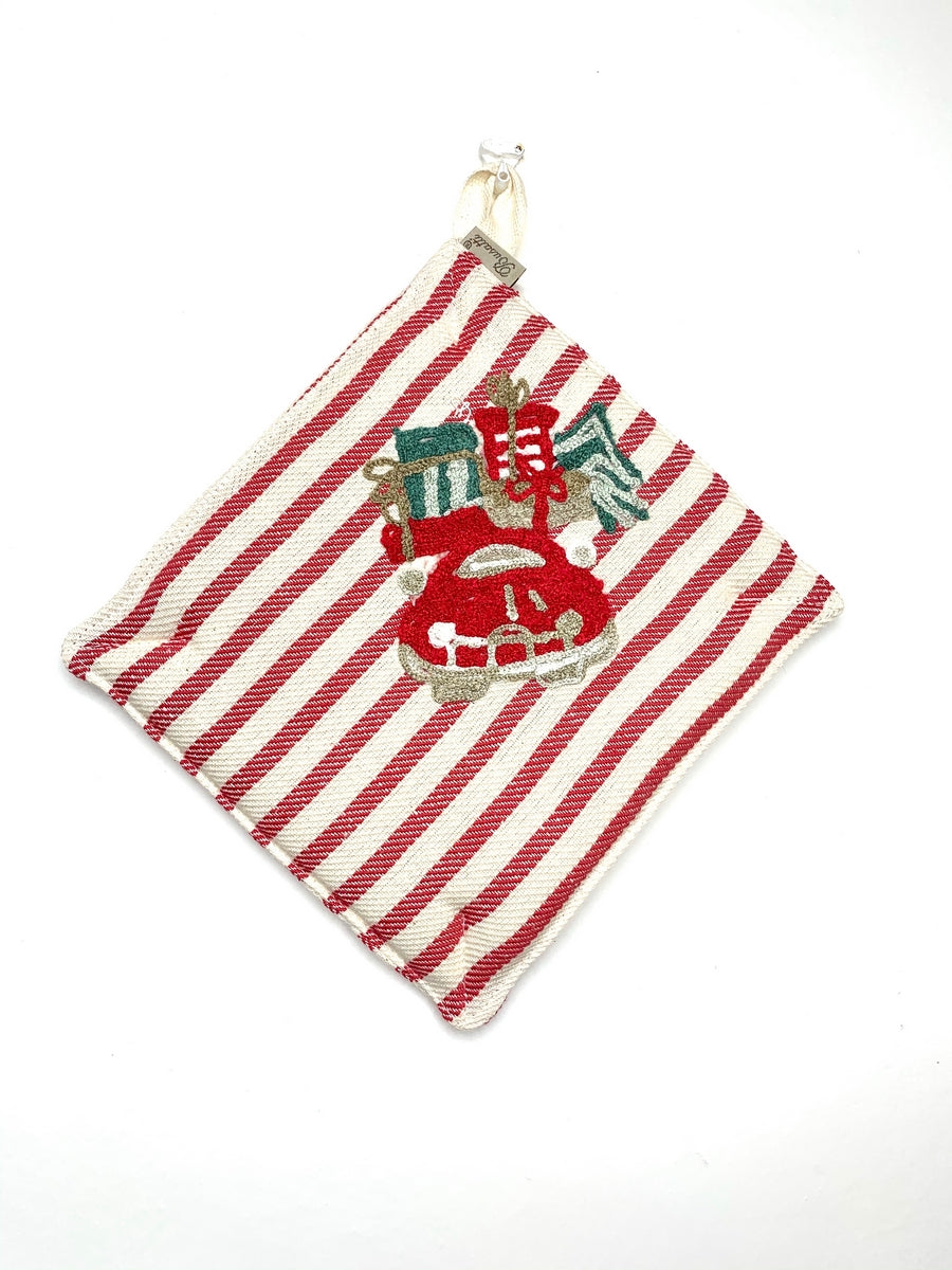 FIAT 500 WITH PRESENTS - POT HOLDER