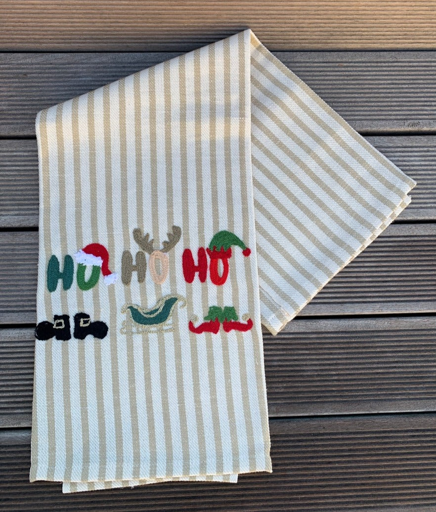 HOHOHO - CHRISTMAS KITCHEN TOWEL POMELO