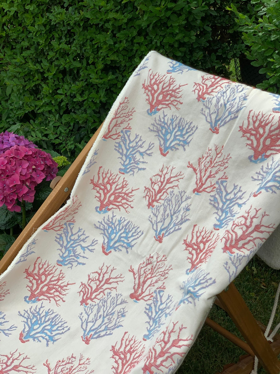 LINED BEACH/POOL TOWEL - CORALLO