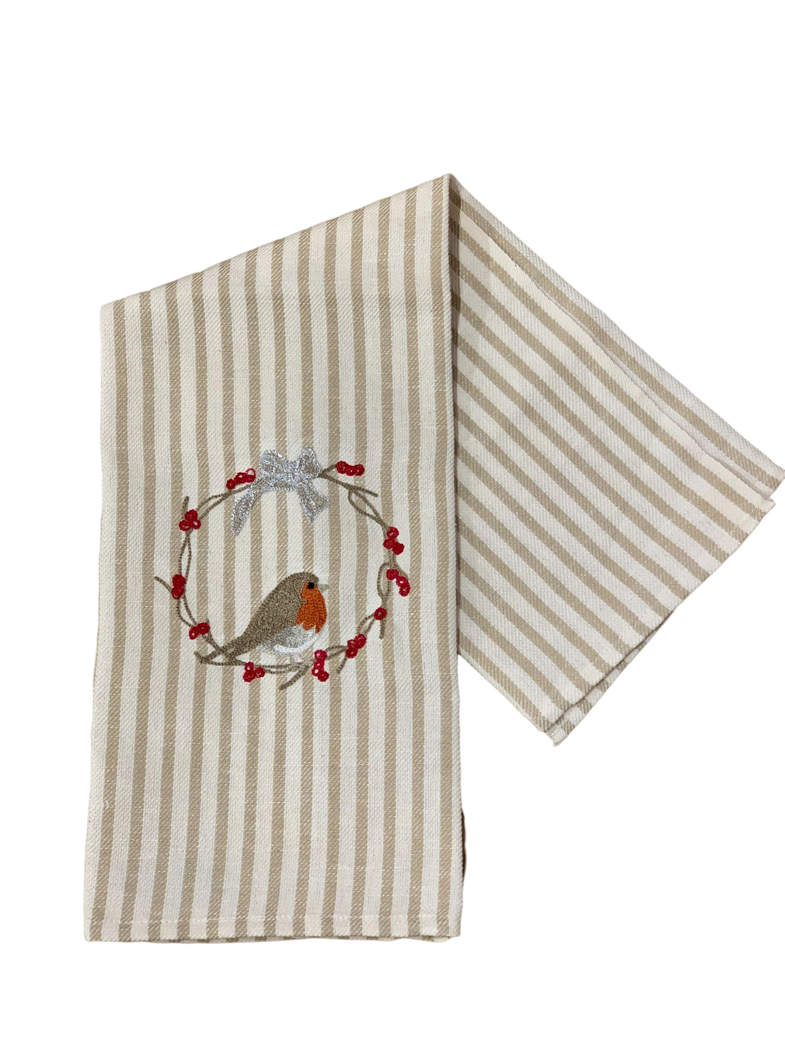 SPARROW - EMBROIDERED KITCHEN TOWEL