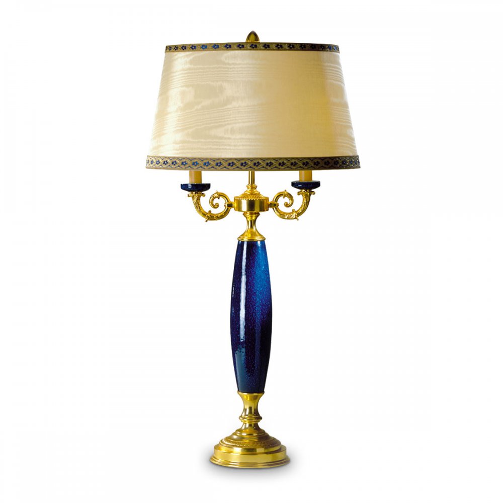 RITA - TABLE LAMP TWO LIGHTS WITH SHADE