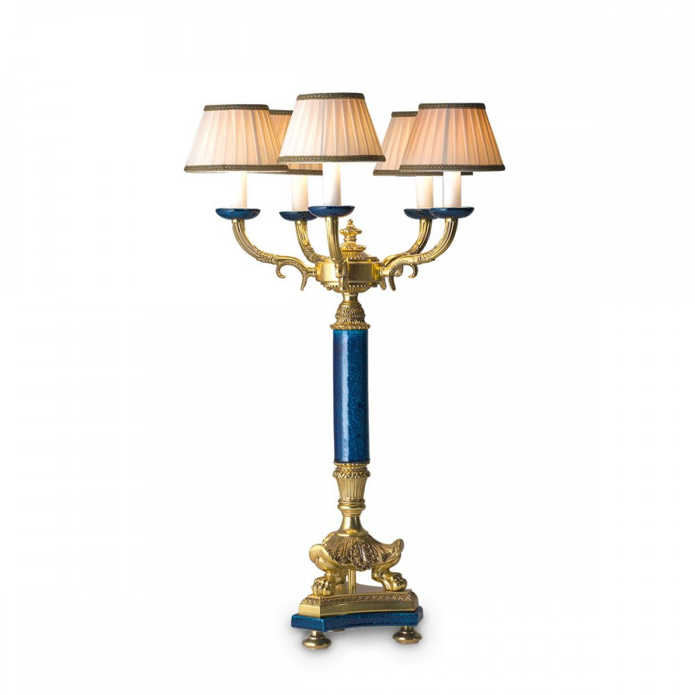 PLUS  - TABLE LAMP FIVE LIGHTS WITH SHADES