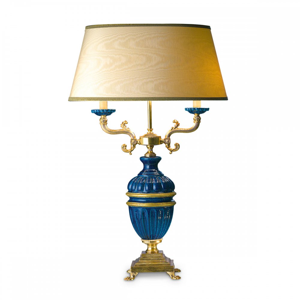 HIP - TABLE LAMP TWO LIGHTS WITH SHADE