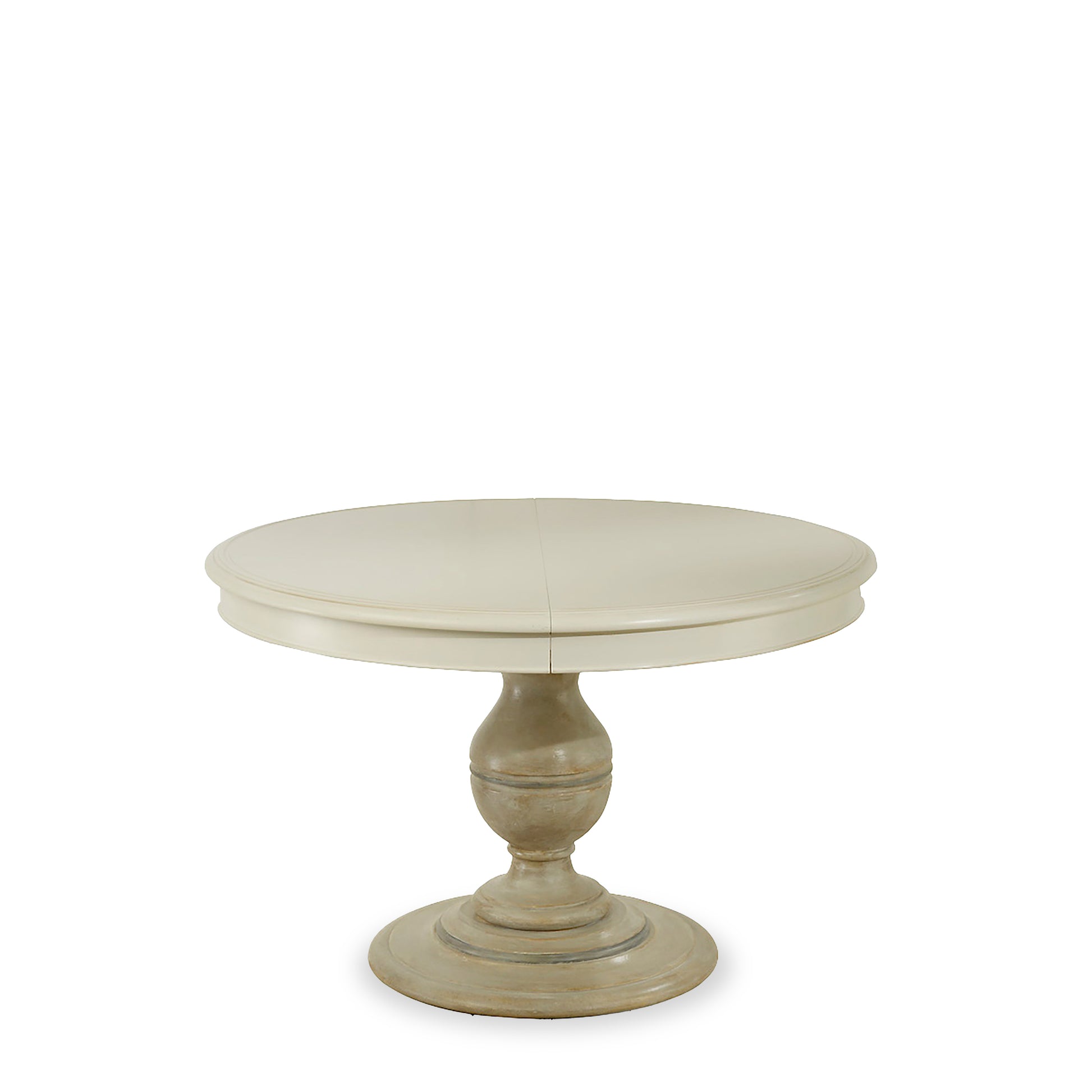 TUDOR - ROUND EXTENDABLE DINING TABLE