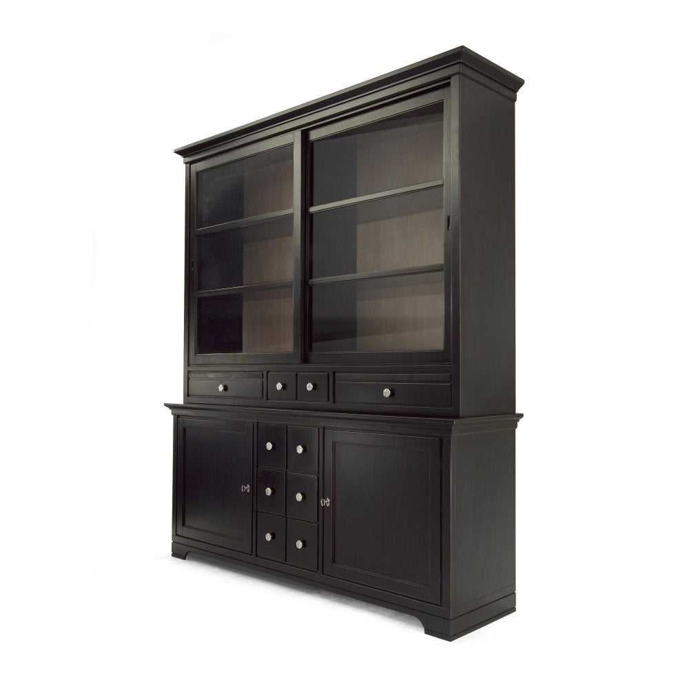 ASPEN - TWO SLIDING DOORS DISPLAY CABINET