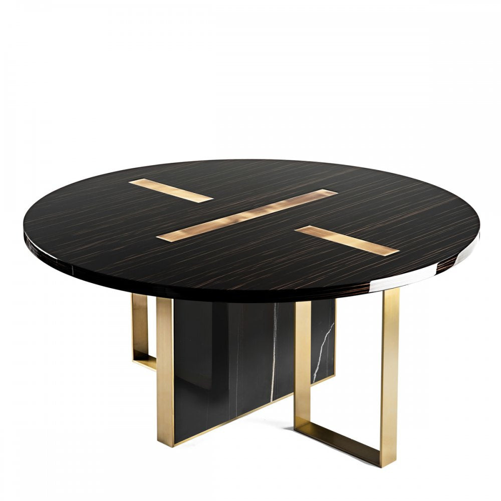TYRON - ROUND DINING TABLE