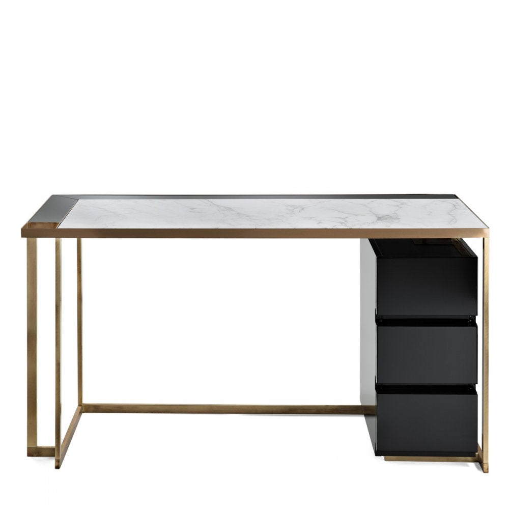 GARY - WRITING DESK WITH DRAWERS