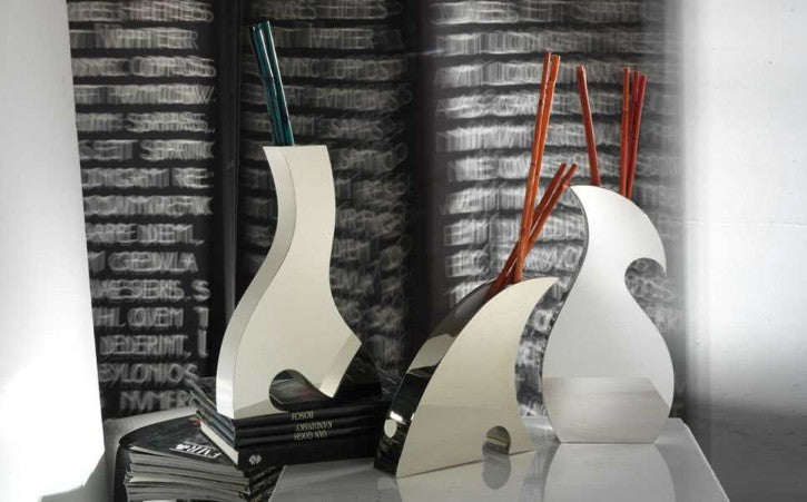 Sterling silver vases