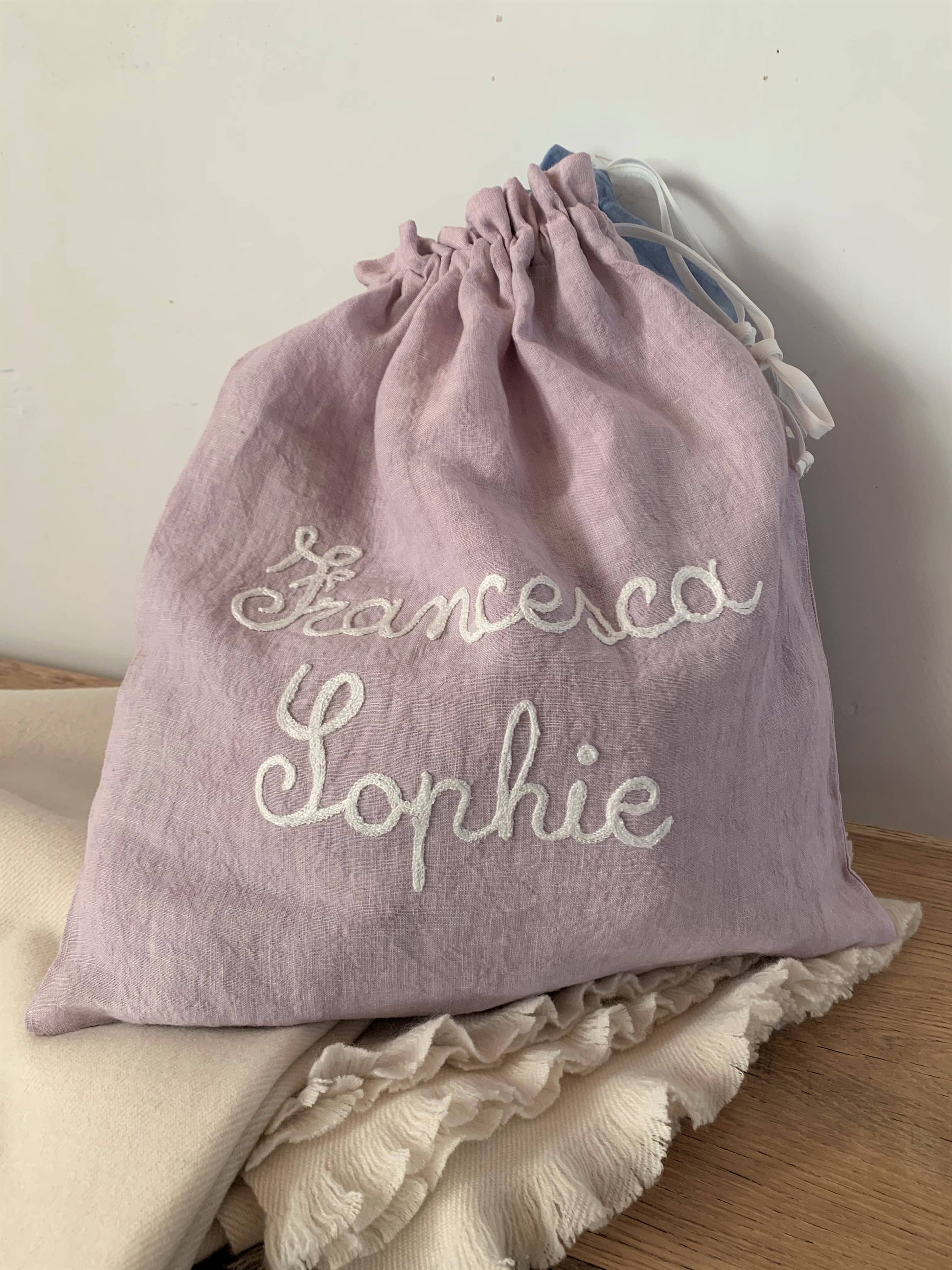 BESPOKE LAUNDRY BAG - LINEN