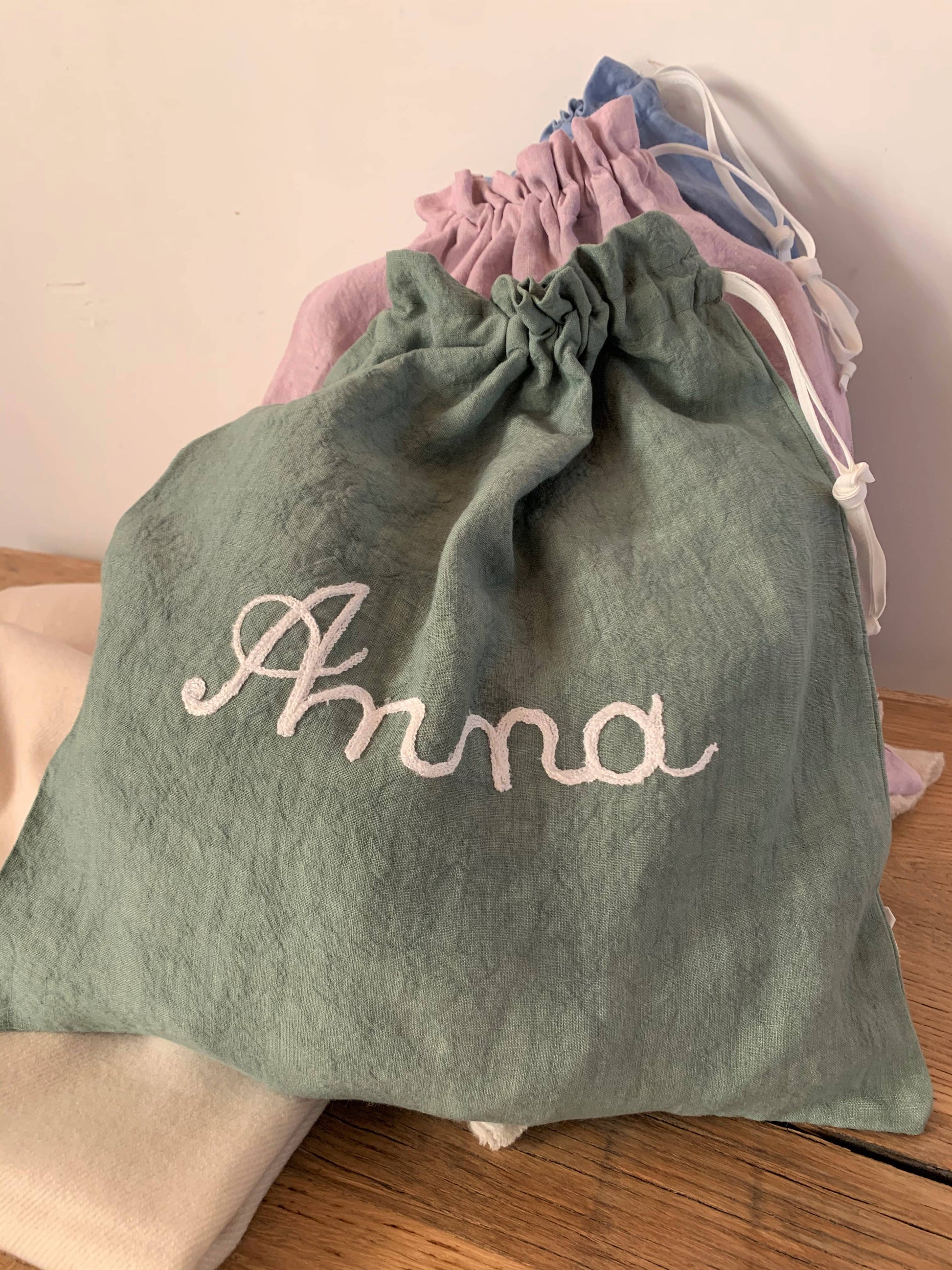 BESPOKE LAUNDRY BAG - LINEN