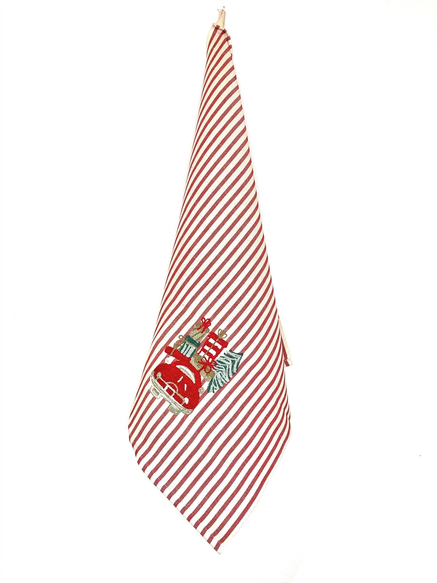 FIAT 500 WITH GIFTS - POMELO KITCHEN TOWEL