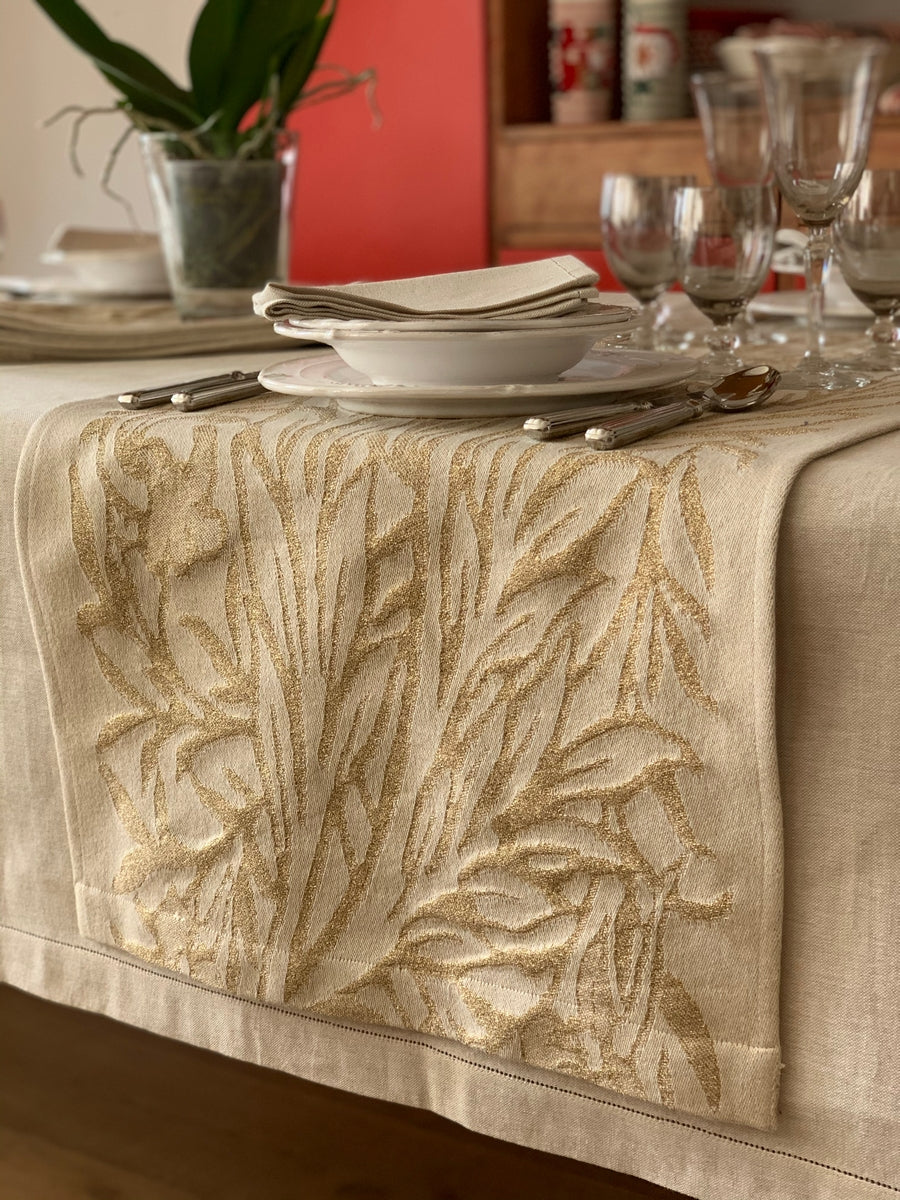ORCHID LUREX - Long Placemat