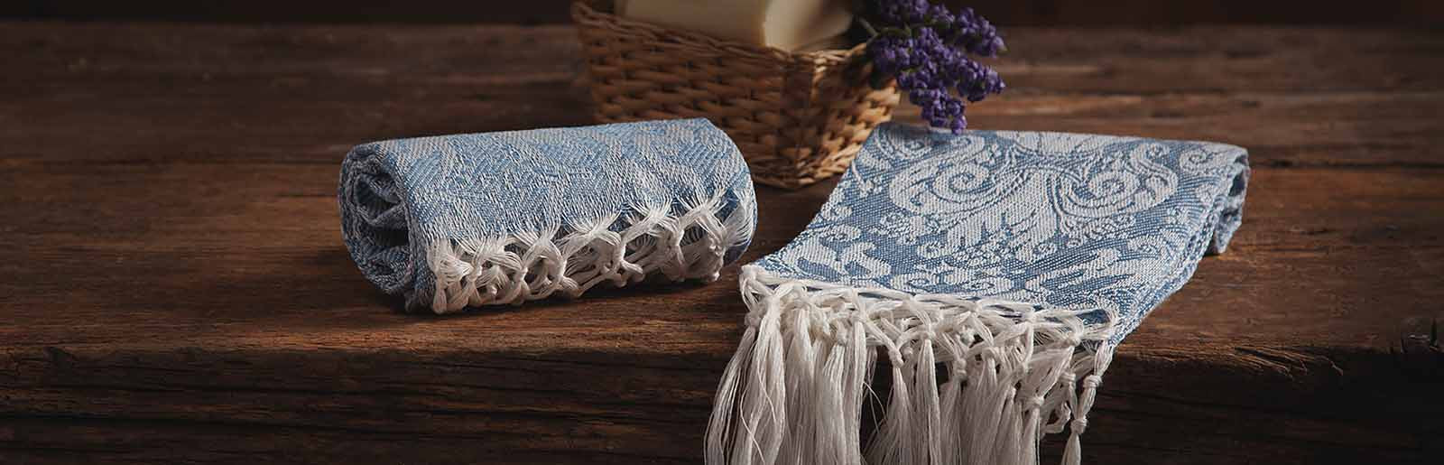 Giglio - Guest towel with double fringe