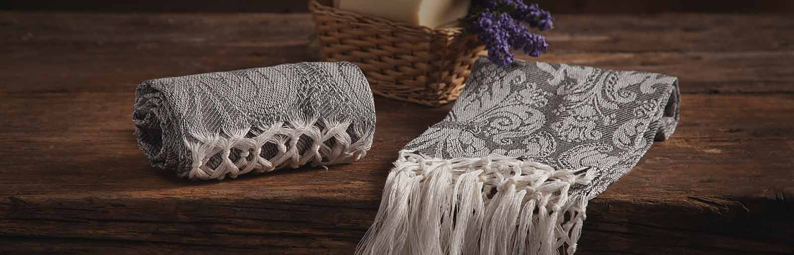 Giglio - Guest towel with double fringe