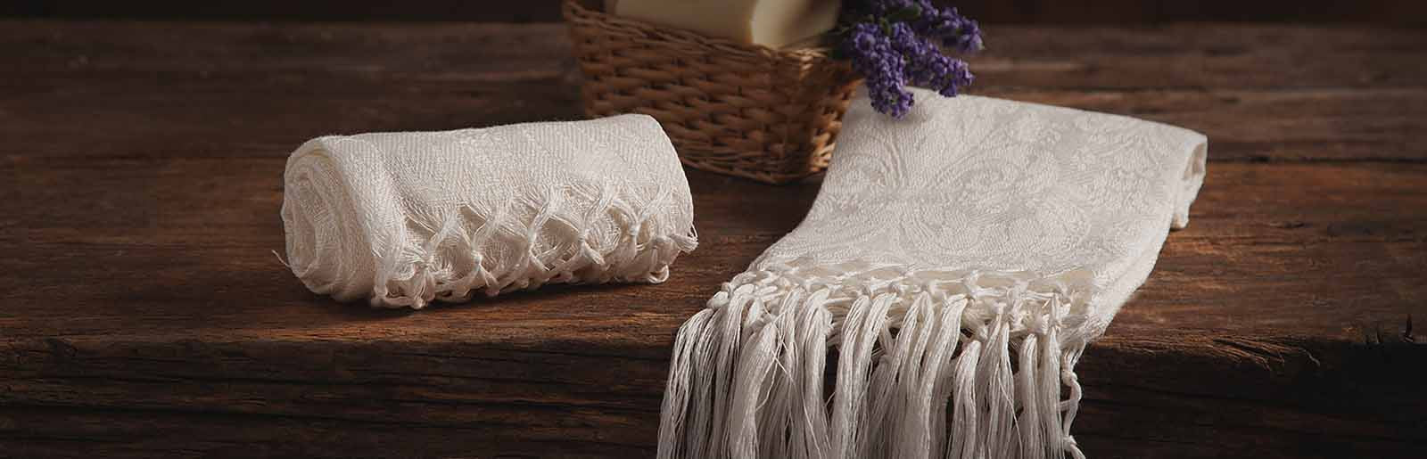 Giglio - Guest towel with double fringe