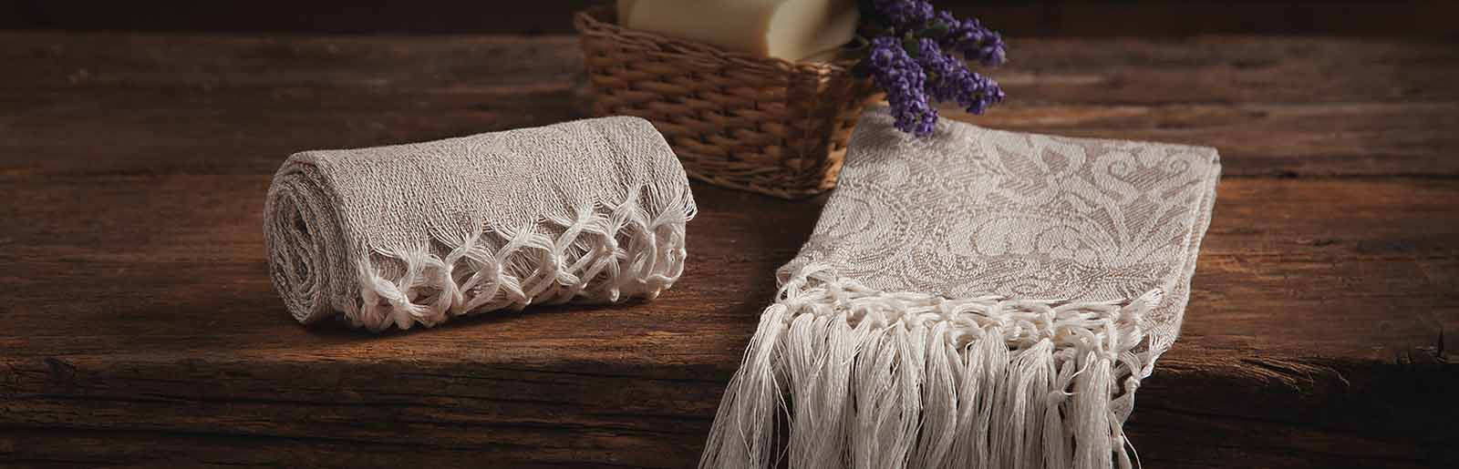Giglio - Guest towel with double fringe
