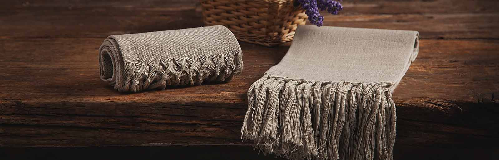 Zodiaco 180 - Guest towel with fringe