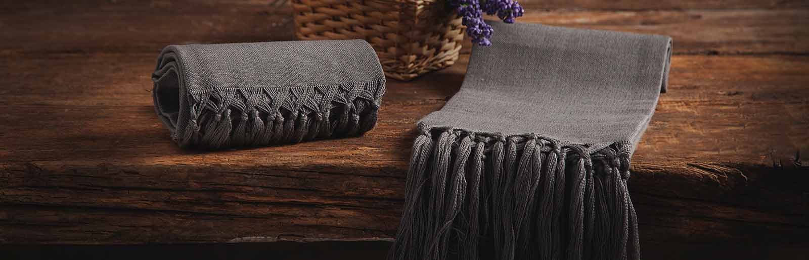 Zodiaco 180 - Guest towel with fringe