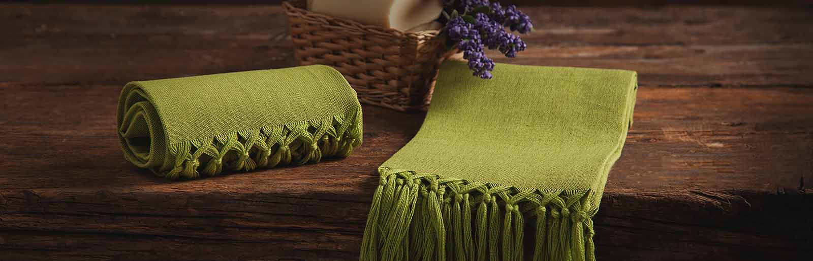 Zodiaco 180 - Guest towel with fringe