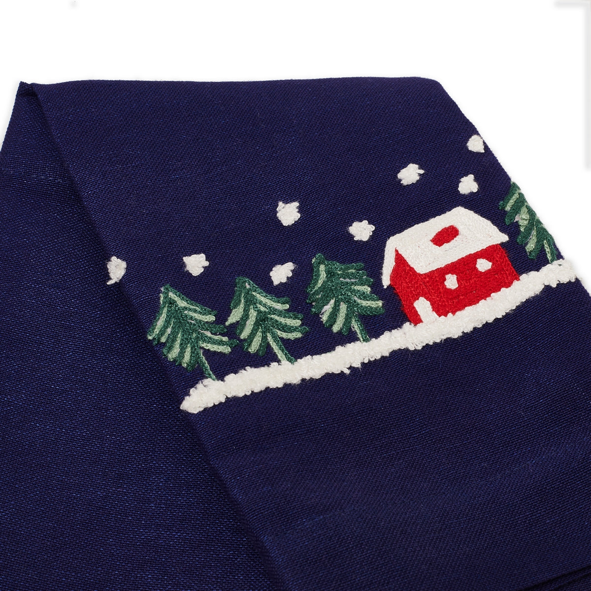 WINTER NIGHT - Zodiaco towel with embroidery