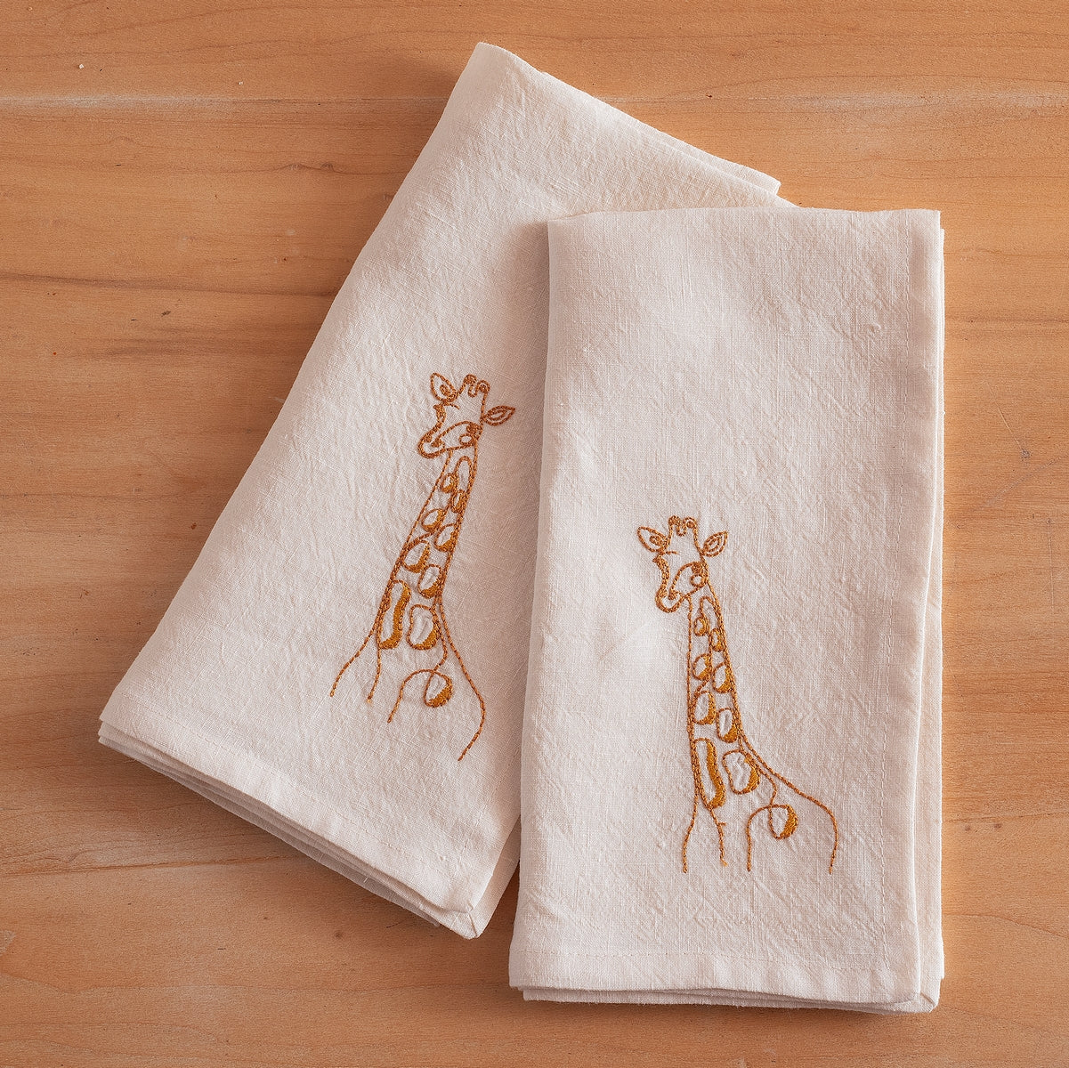 SAVANA - Set of 2 embrodiered napkins