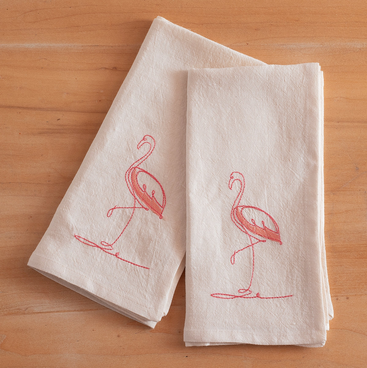 SAVANA - Set of 2 embrodiered napkins