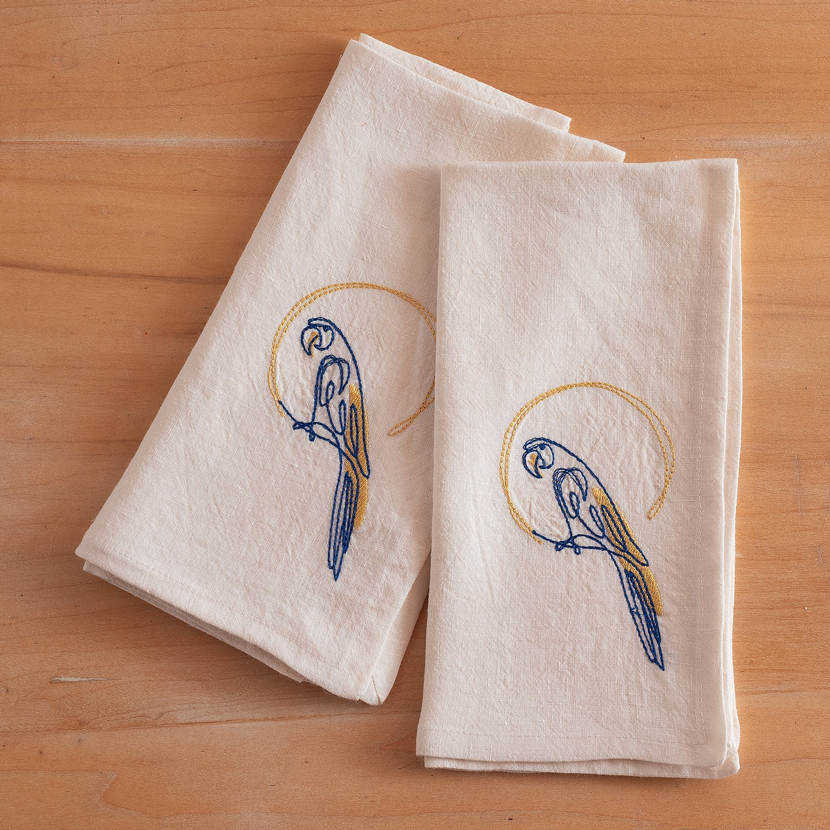 SAVANA - Set of 2 embrodiered napkins