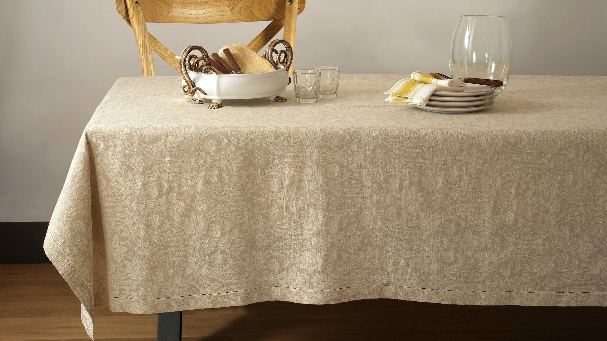 TABLECLOTH DONNA DI COPPE - neutral colours