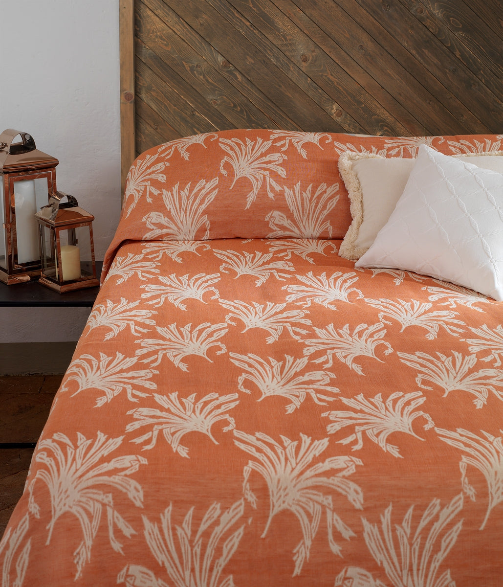 SIERRA LEONE BEDSPREAD 106,5x110,5 inches (Outlet)