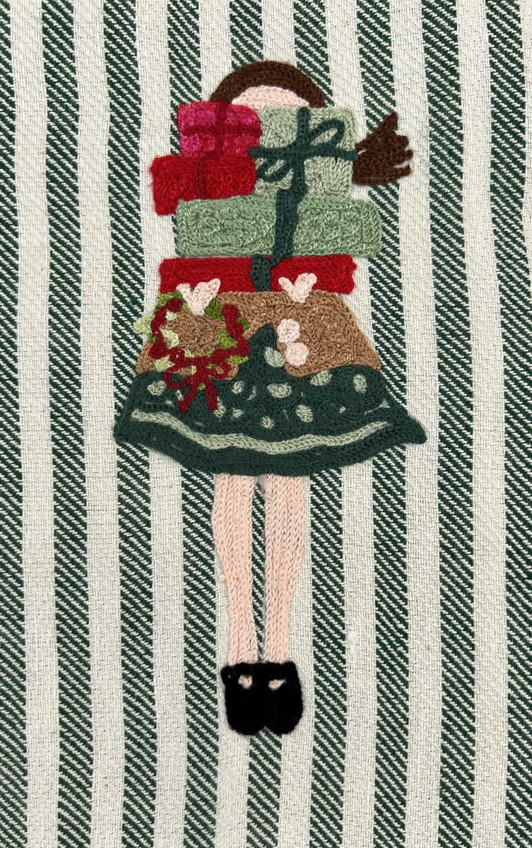 GIRL WITH PRESENTS - POMELO KITCHEN TOWEL