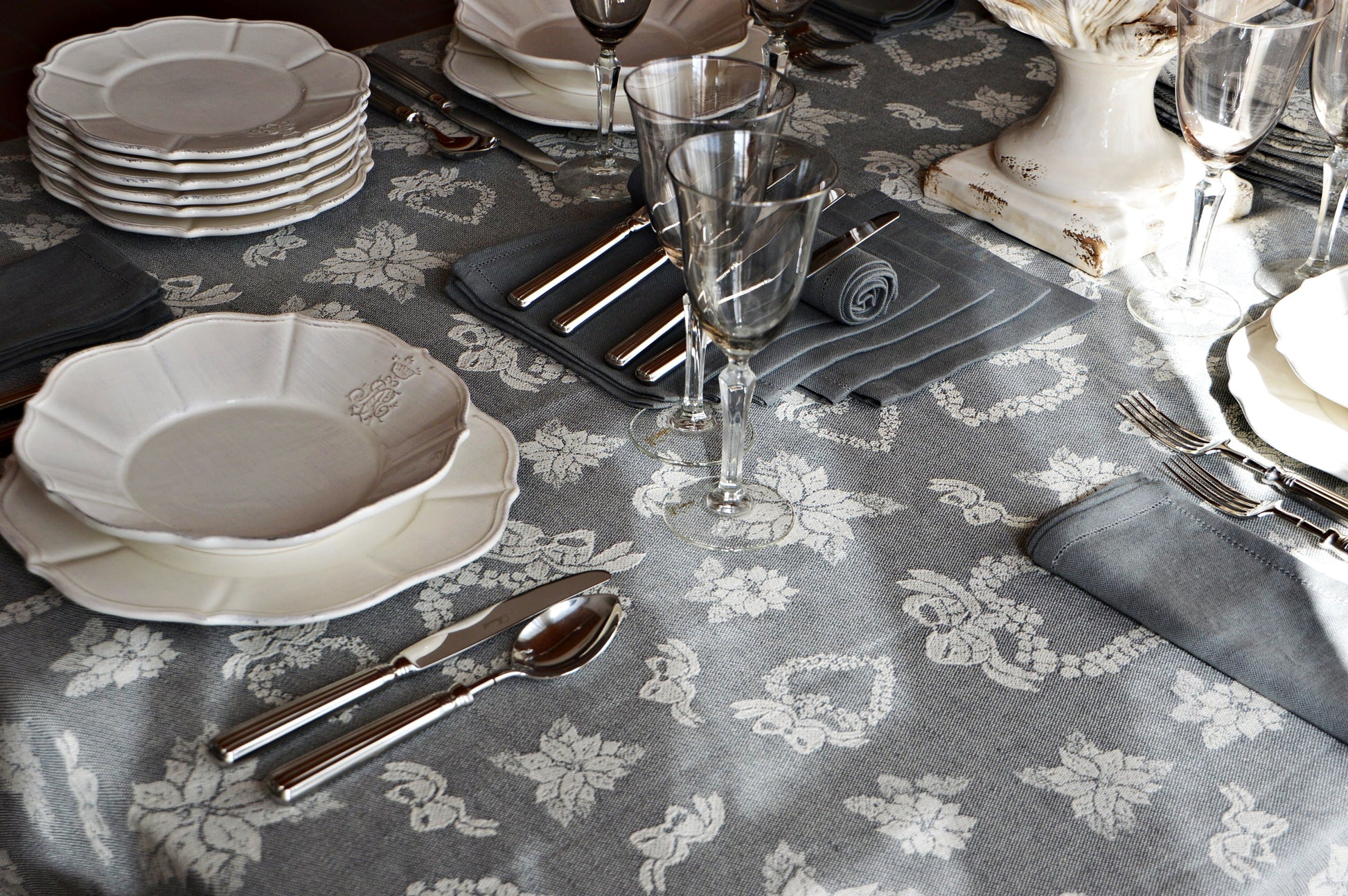 CUORI DI NATALE - Christmas Tablecloth 180x300cm / "70,86x"118,11