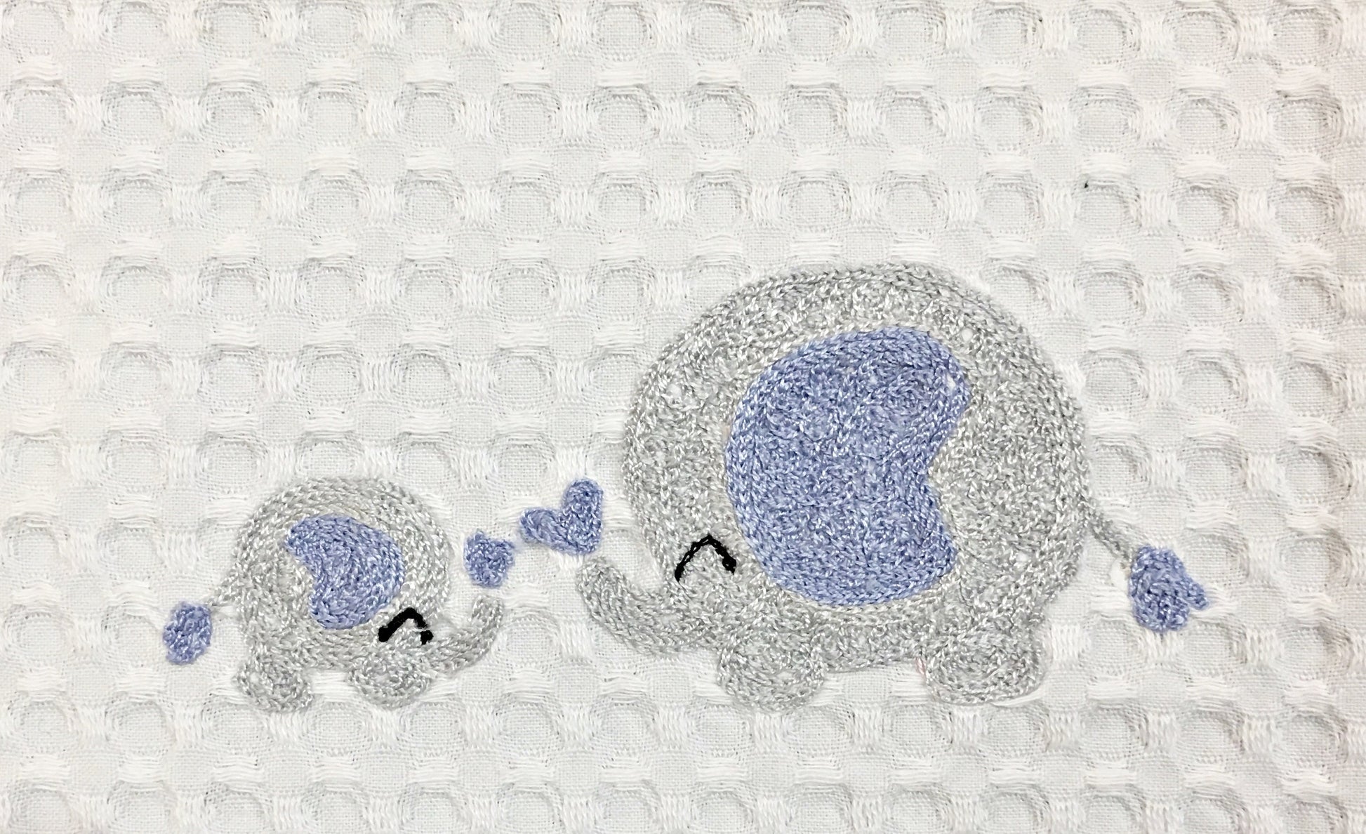 BIB WITH EMBROIDERY