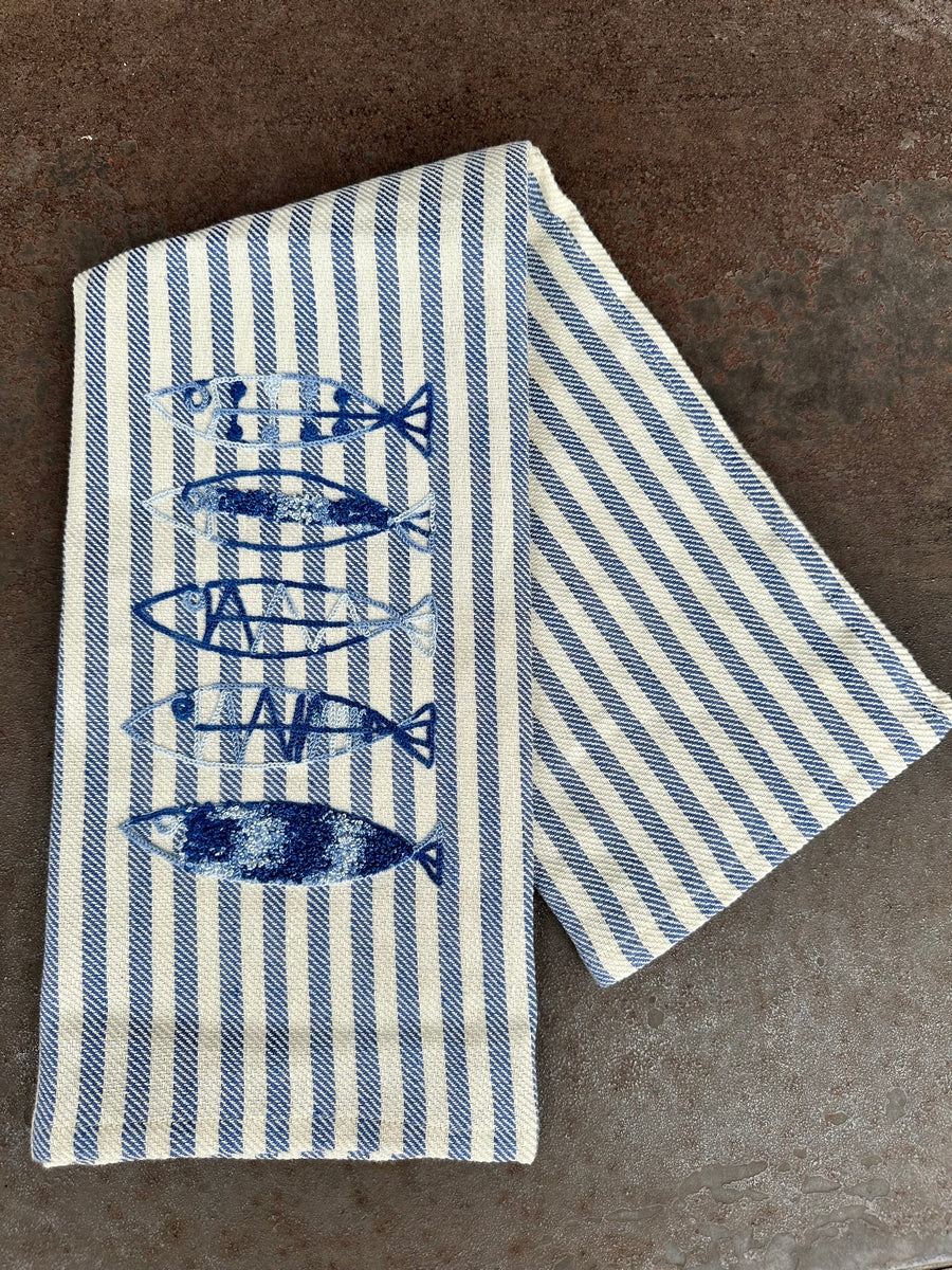 FIVE FISH - KITCHEN TOWEL POMELO