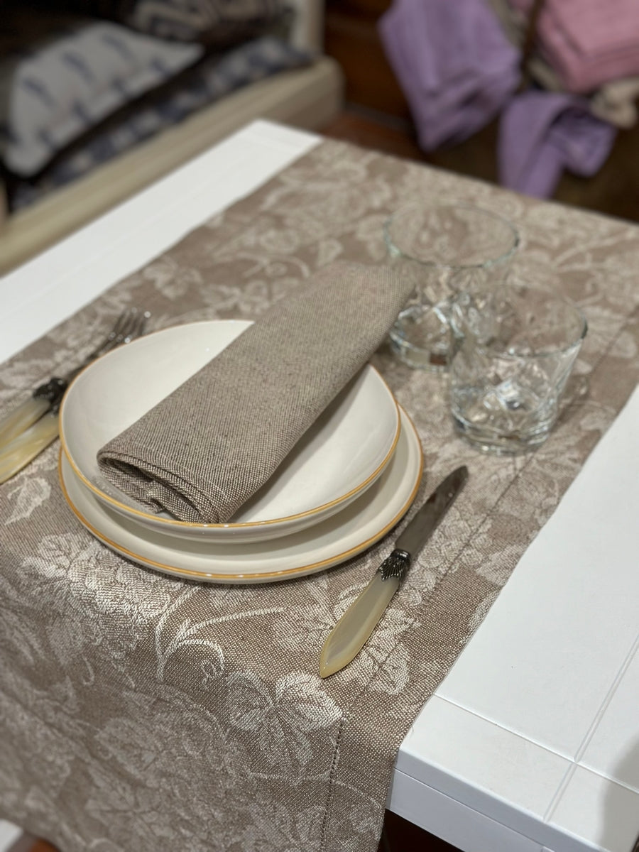 LONG PLACEMAT / TABLERUNNER - CINQUE DI CUORI