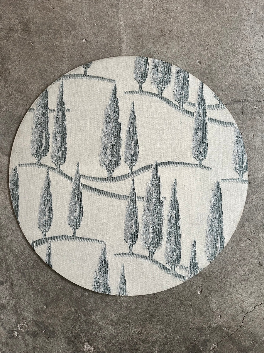 ROUND COATED PLACEMAT - CIPRESSI (Outlet)
