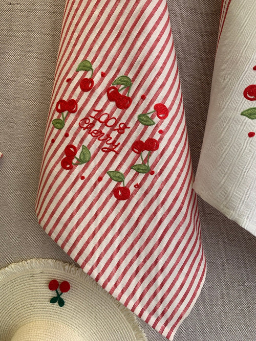 "100% CHERRY" - KITCHEN TOWEL