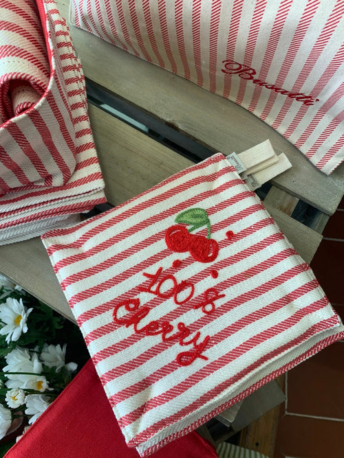 "100% CHERRY" - Pot holder