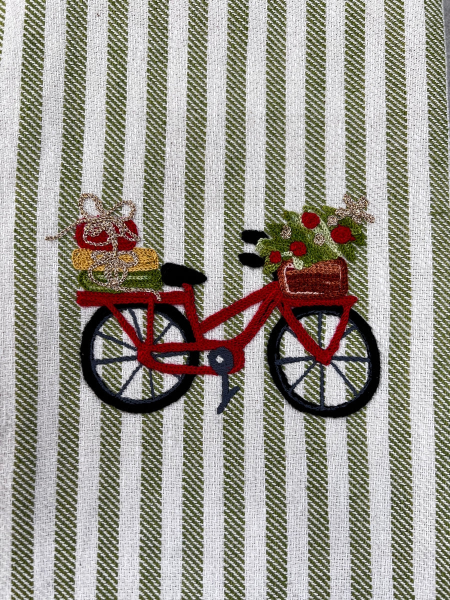 BIKE WITH PRESENTS - POMELO KITCHEN TOWEL
