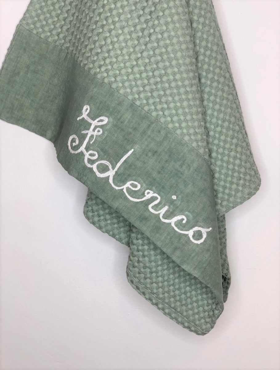 BESPOKE WAFFLE BATH TOWEL