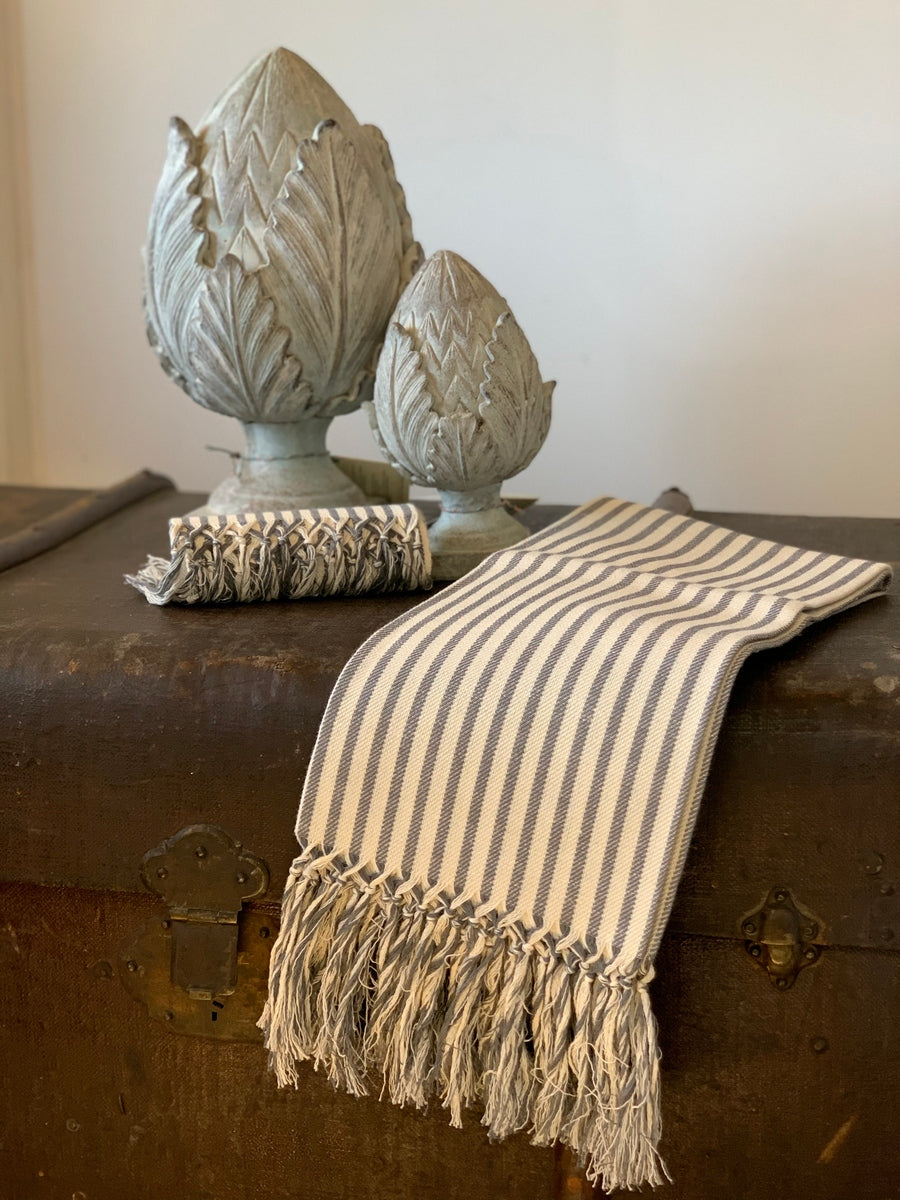 Melograno - Facetowel with fringe