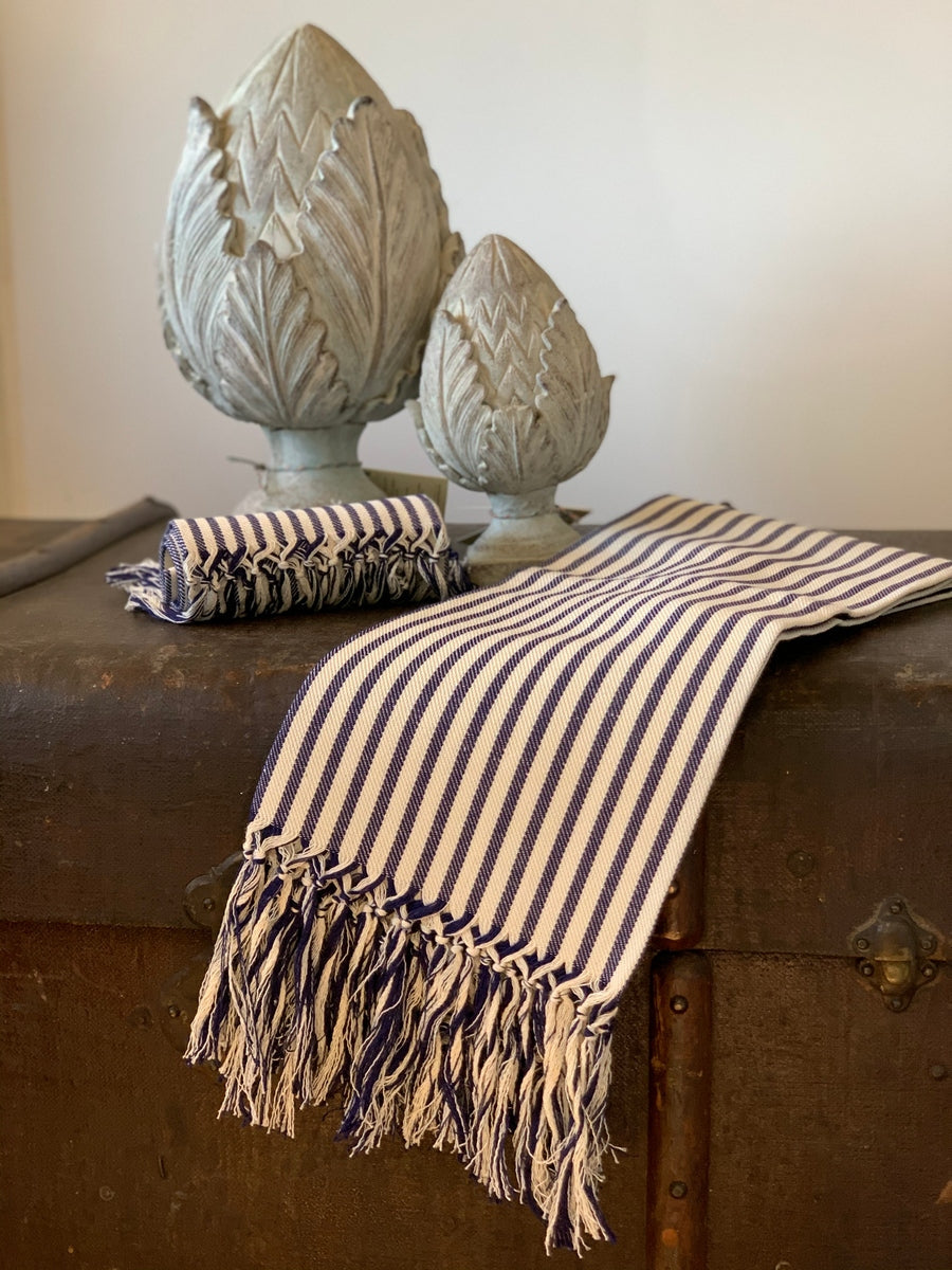 Melograno - Facetowel with fringe