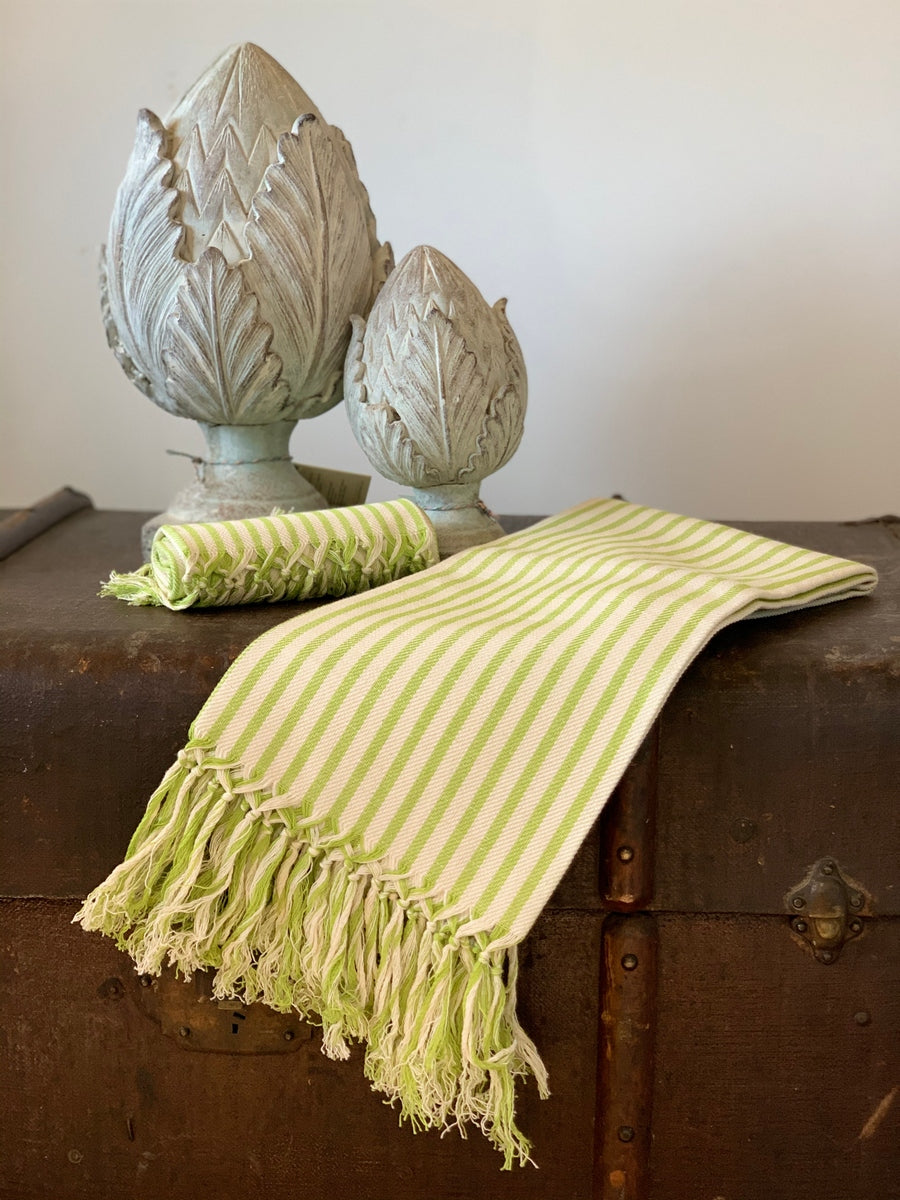 Melograno - Facetowel with fringe