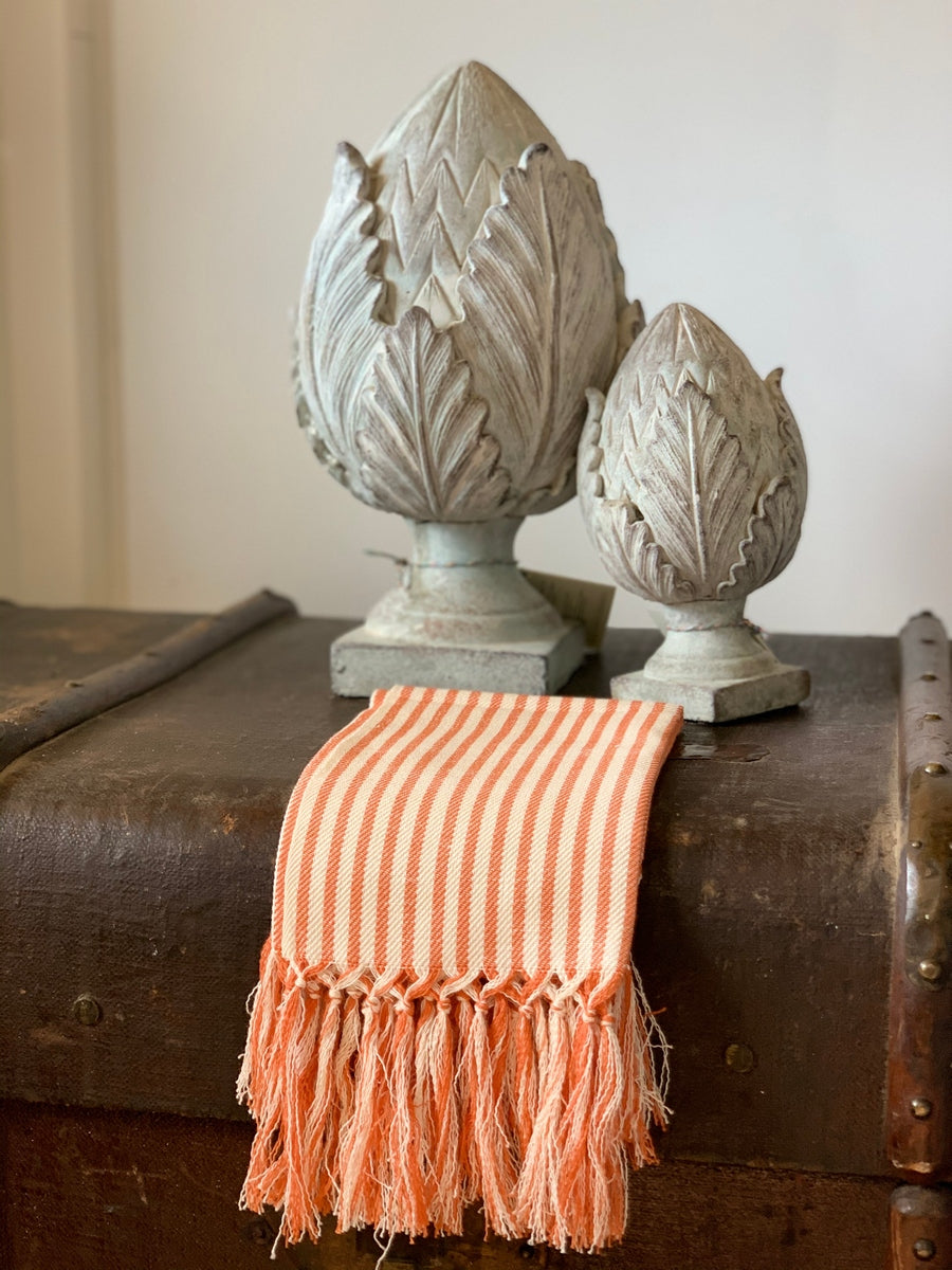 Guest towel Melograno with fringe