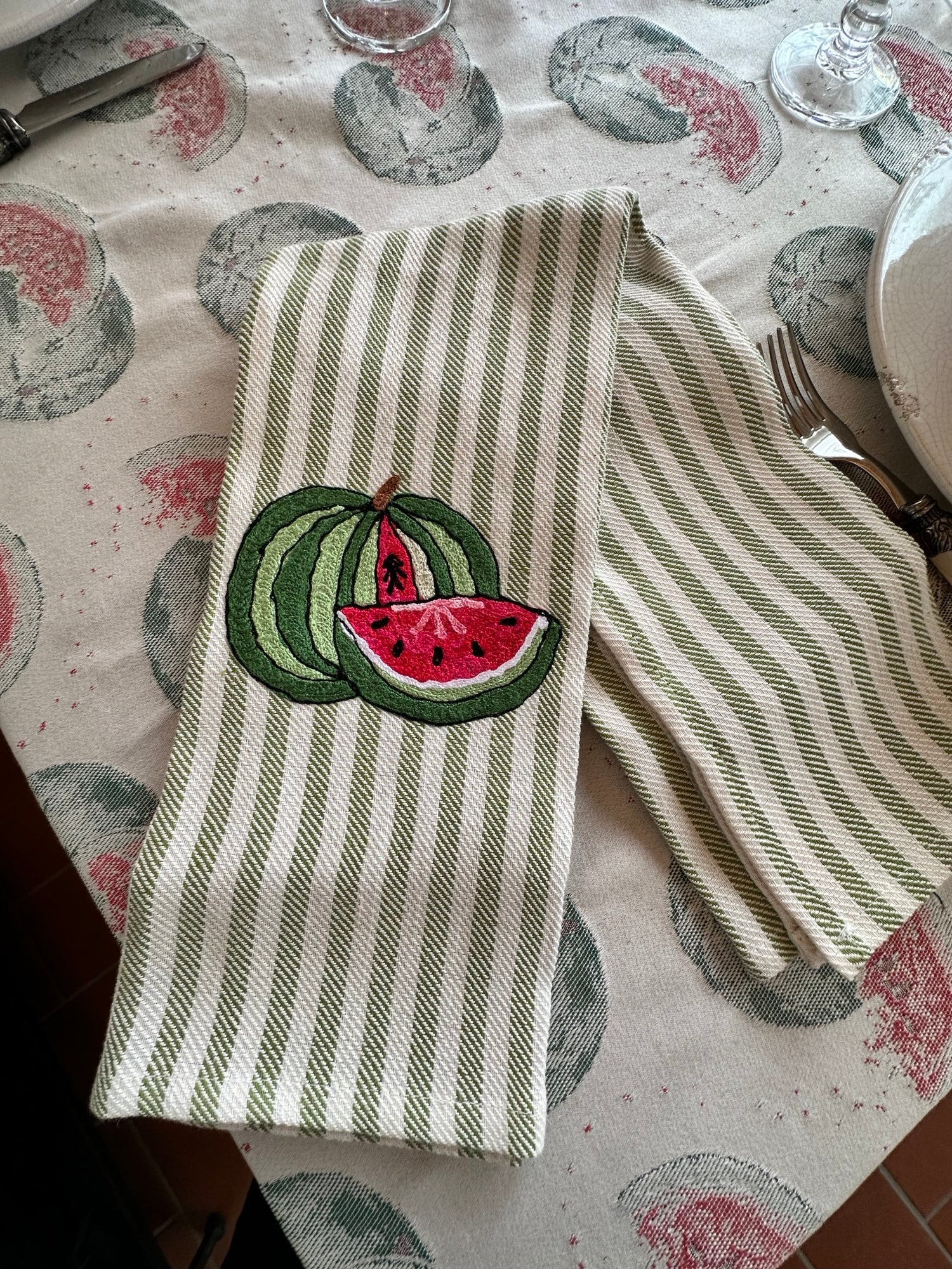 WATERMELON - KITCHEN TOWEL POMELO