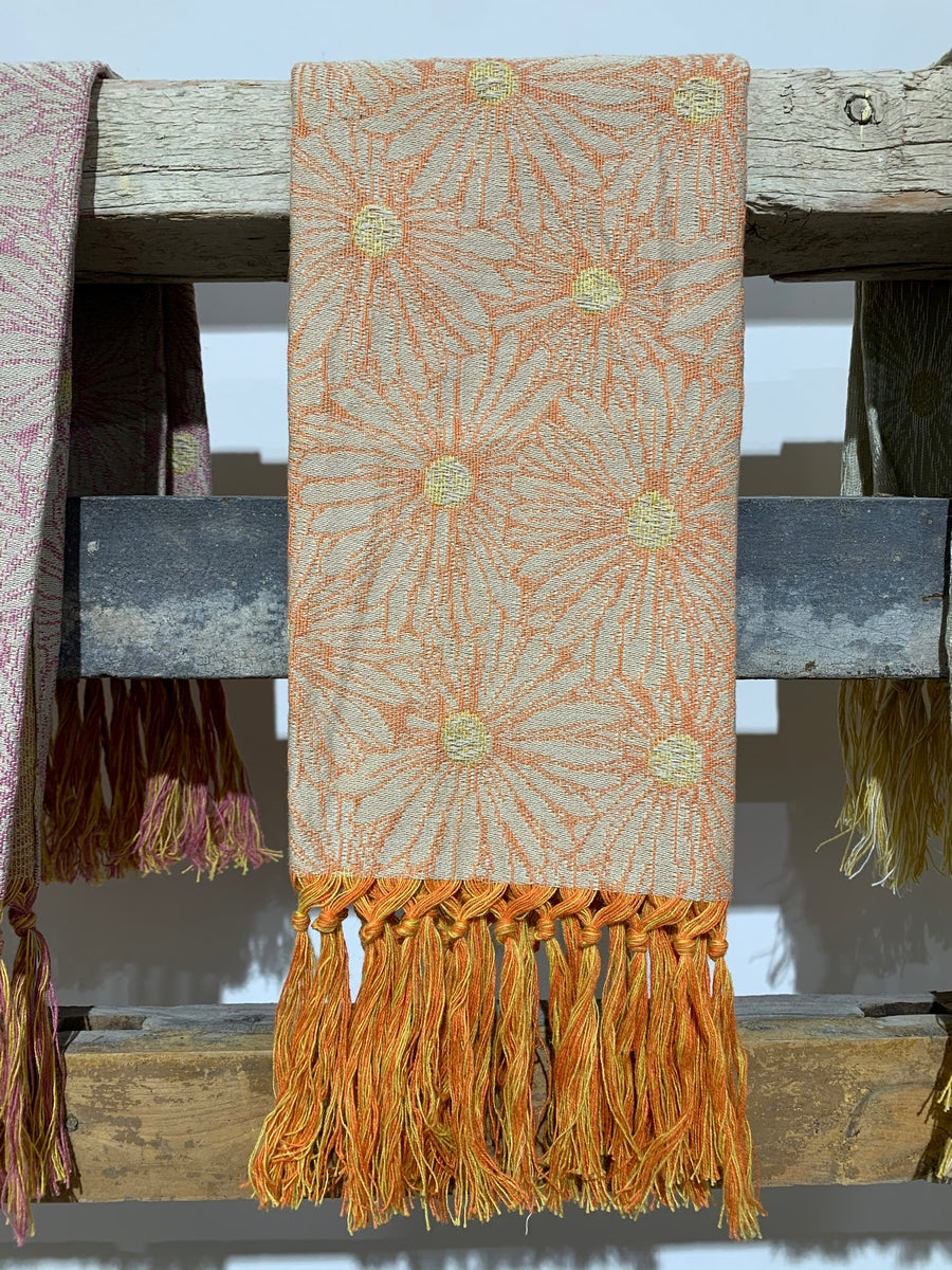 DAISY - FACETOWEL WITH FRINGE (Outlet)