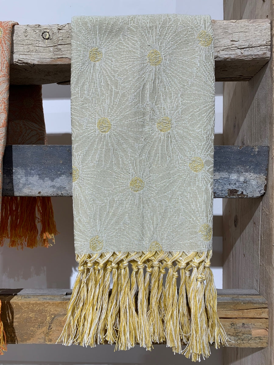 DAISY - FACETOWEL WITH FRINGE (Outlet)