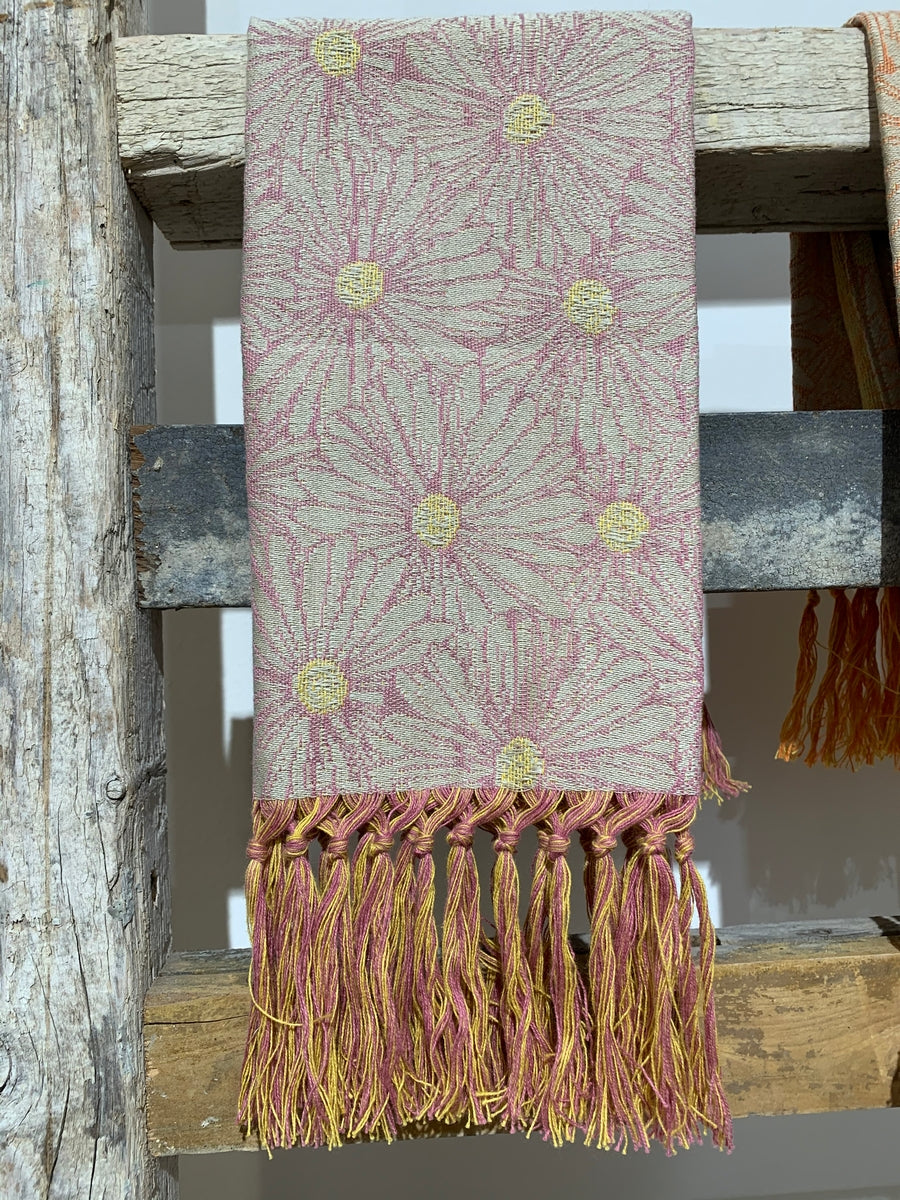 DAISY - FACETOWEL WITH FRINGE (Outlet)