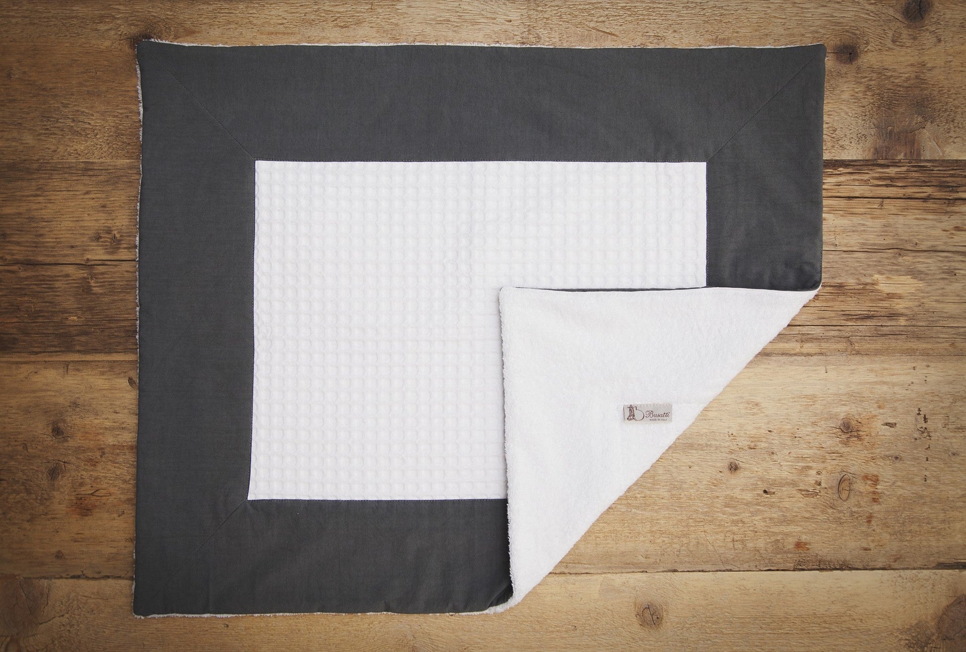 Nido d'ape bordo diamante - Bathmat