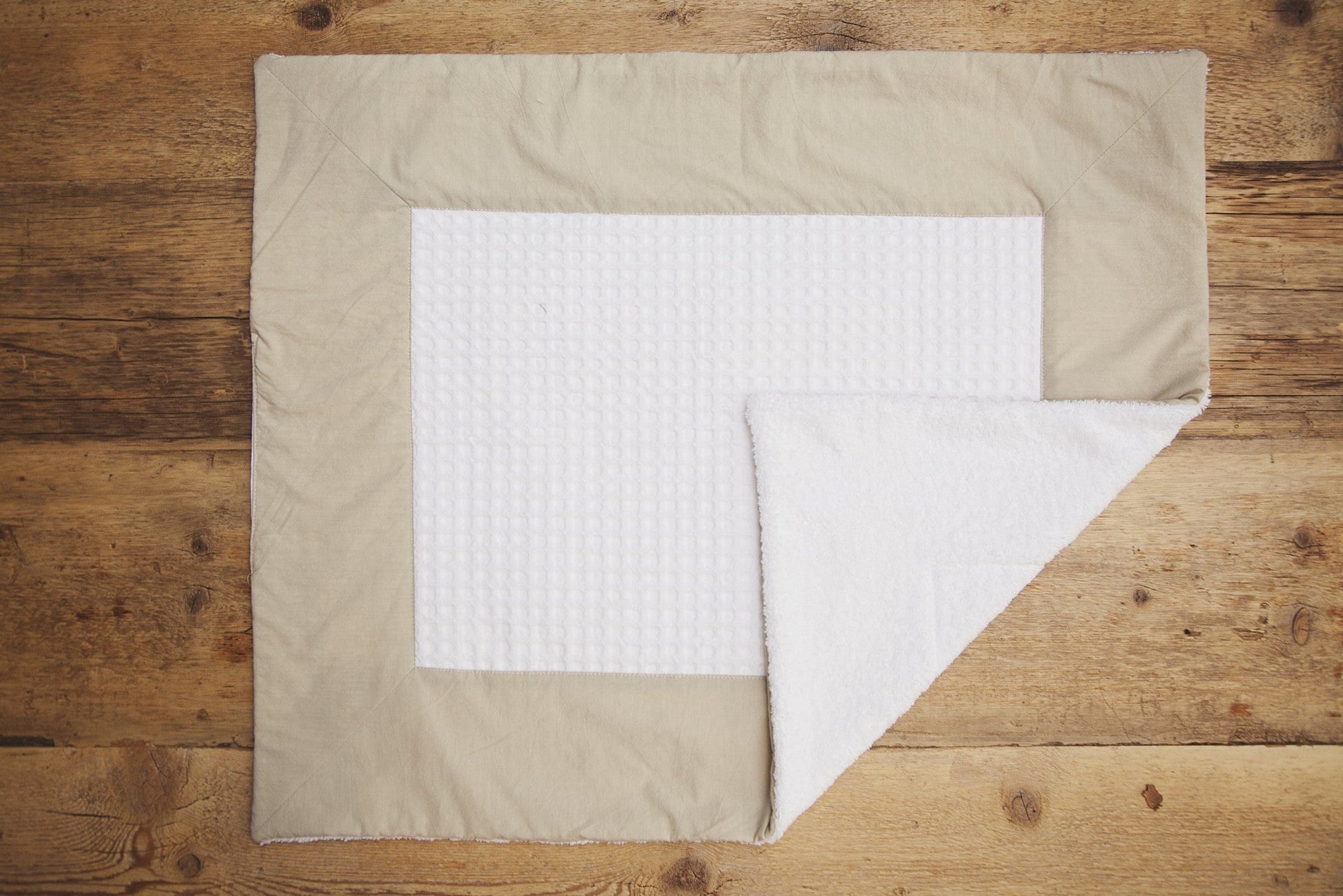 Nido d'ape bordo diamante - Bathmat