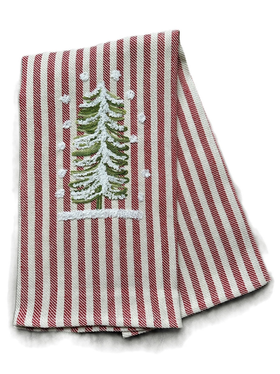 SNOWY CHRISTMAS TREE - POMELO KITCHEN TOWEL